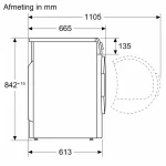 BOSCH WTH85209NL 8KG WARMTEPOMPDROGER