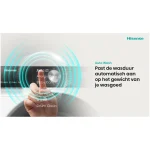HISENSE WD3S9043BW3- 9/6 kg was-droogcombinatie 1400 toeren