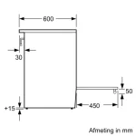 BOSCH HXR39IE50N gasfornuis 60cm RVS