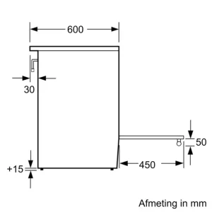 BOSCH HXR39IE50N gasfornuis 60cm RVS