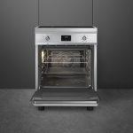 Smeg C6IMXT2 inductie fornuis 60cm RVS 3-fase