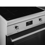 Smeg C6IMXT2 inductie fornuis 60cm RVS 3-fase