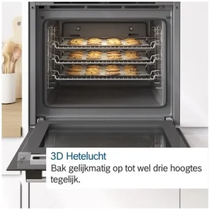 Bosch HBA334BSO 60cm inbouw oven RVS