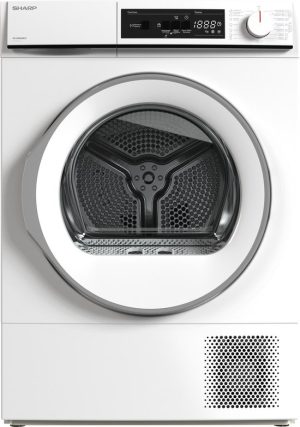 Sharp KDNA8S6W21BE 8kg warmtepompdroger