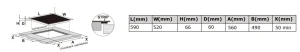 Exquisit EKI603 inductie kookplaat 4-pits 1-fase