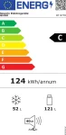 SEVERIN DT8770 Koel-vriescombinatie WIT 144CM
