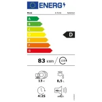 Miele G5132BRWS 60cm onderbouw vaatwasser