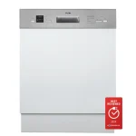 Etna VW47BM 60cm half geintegreerde vaatwasser