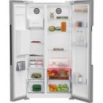 BEKO GN162340XBN Amerikaanse Koelkast met vaste wateraansluiting