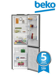 Beko B1RCNA364G 186cm koel-vriescombinatie ZWART NO-FROST
