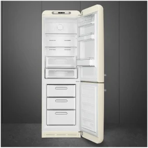 Smeg FAB32RCR6 197cm koelkast CREME NO-FROST