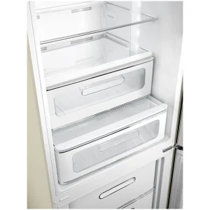 Smeg FAB32RCR6 197cm koelkast CREME NO-FROST