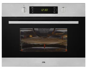 Etna CM244RVS inbouw combi magnetron 45cm