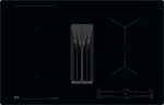 AEG NCH84B03CB 80cm inbouw inductie kookplaat met afzuiging