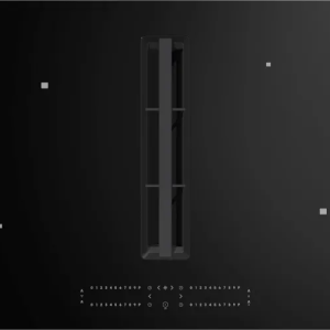 Pelgrim IKR6084 83cm inbouw inductie kookplaat met afzuiging