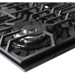 Wiggo WHG634GLB inbouw gaskookplaat 60cm GAS OP GLAS