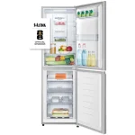 ETNA KCV282NRVS 182CM KOEL-VRIES COMBINATIE RVS NO-FROST