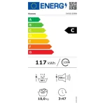 Hisense DH5S102BW 10kg warmtepompdroger