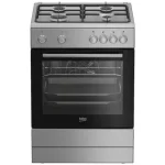 Beko FBM6202X 60cm gasfornuis RVS
