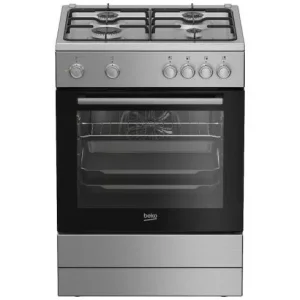 Beko FBM6202X 60cm gasfornuis RVS