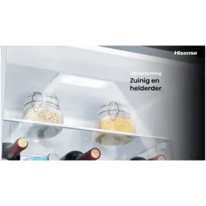 HISENSE RB390N4BWC Koel-vriescombinatie 186CM NO-FROST