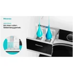 HISENSE WF5I1045BWQ 10.5KG WASMACHINE 1400 TOEREN