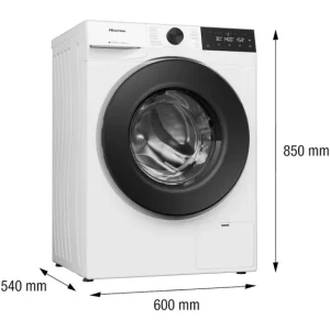 Hisense WF3E8063BWF 8kg wasmachine 1600 toeren